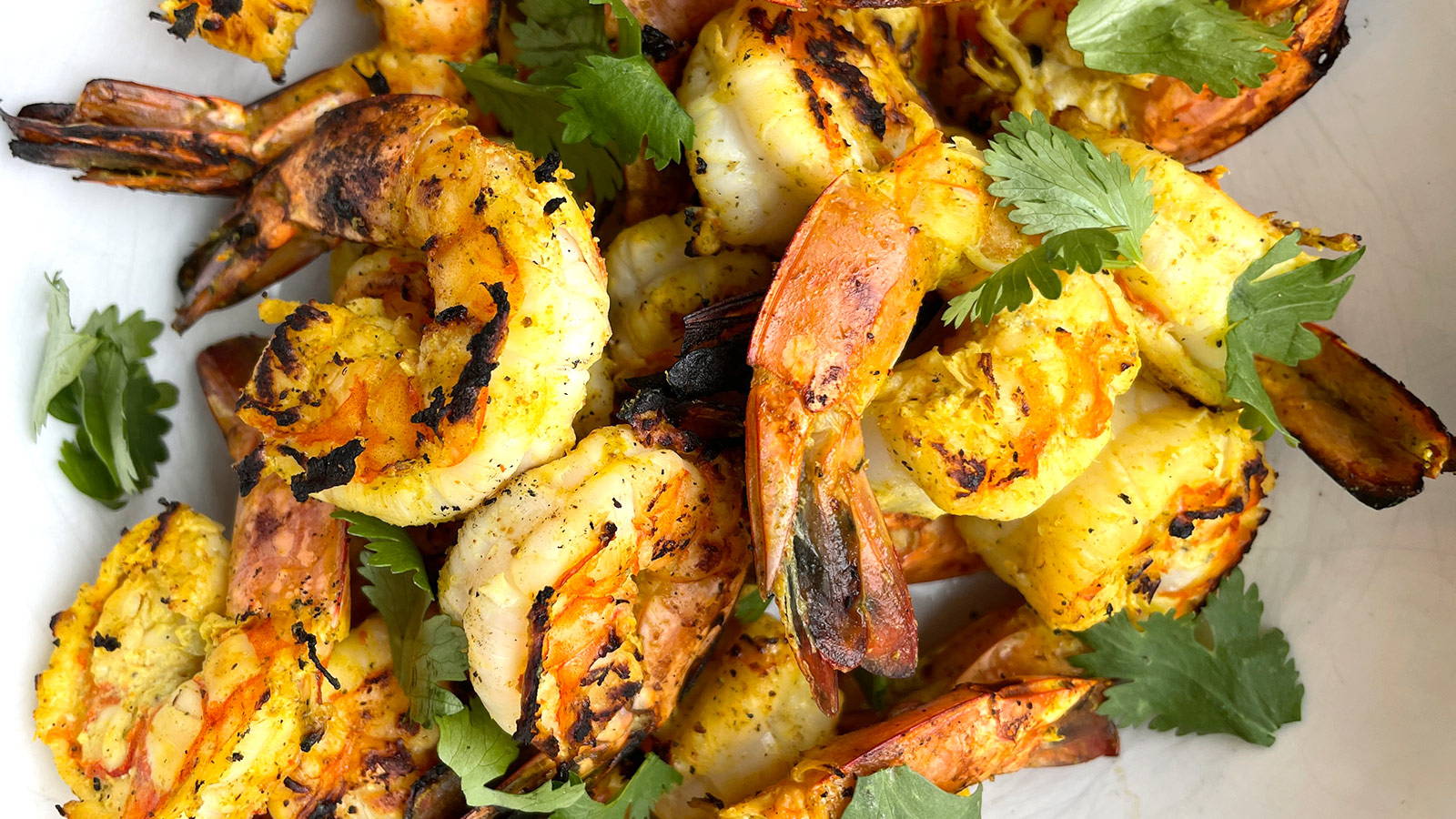Gourmend recipe for low fodmap tandoori shrimp