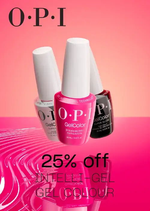 Three nail polish bottles with 