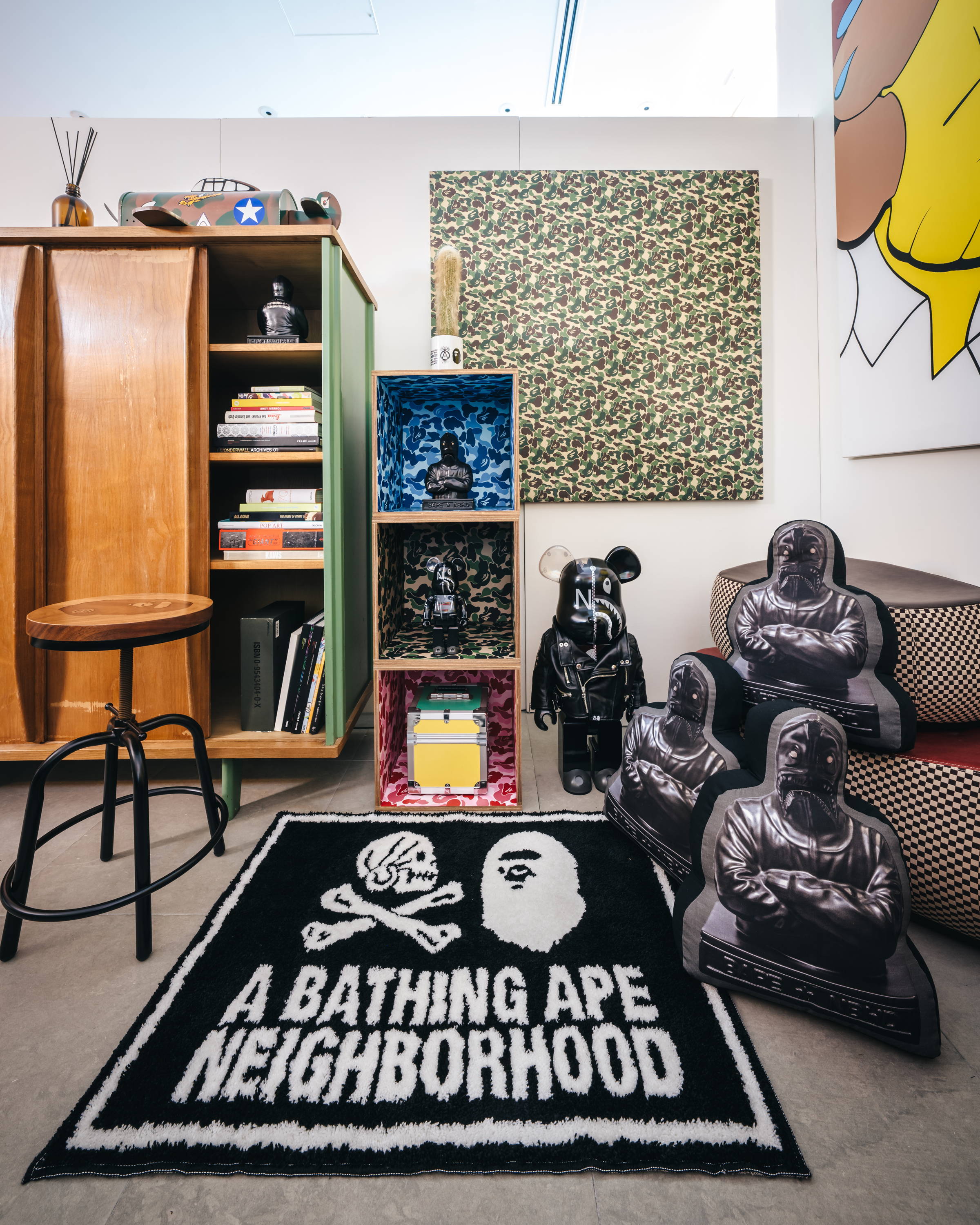 BAPE NBHD RUG MAT