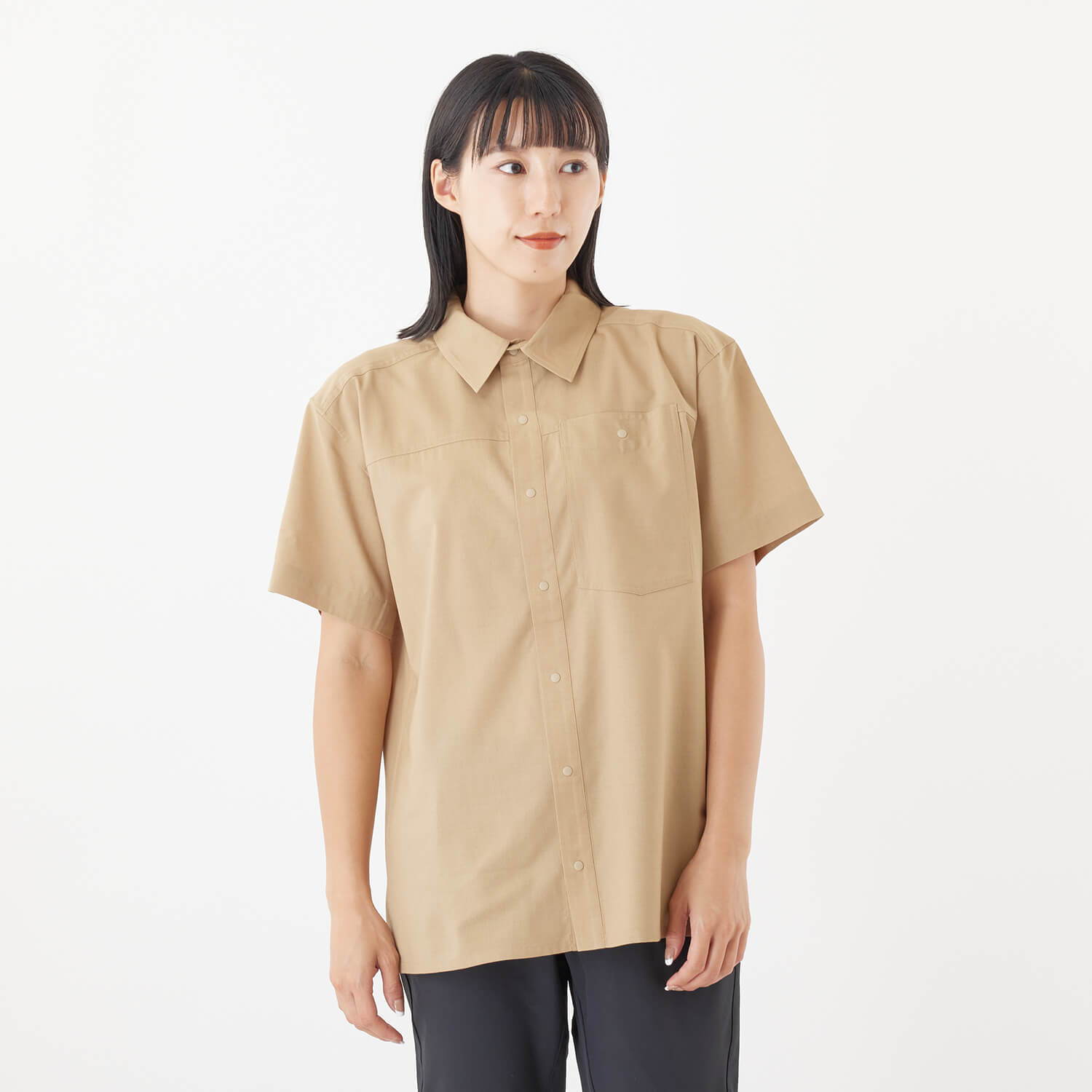STATIC（スタティック）/スネークダイクショートスリーブシャツ/UNISEX