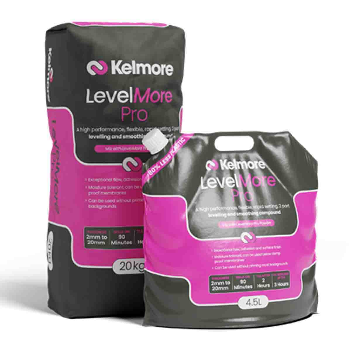 Kelmore LevelMore Pro Bag and Bottle Screed