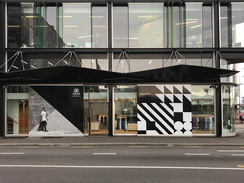 AS Colour Christchurch storefront