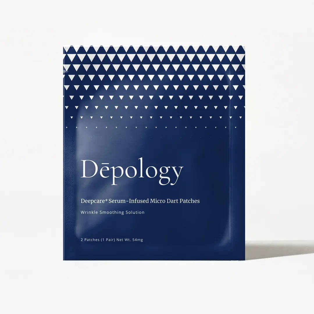 depology deepcare serum-infused anti-aging microneedle patches