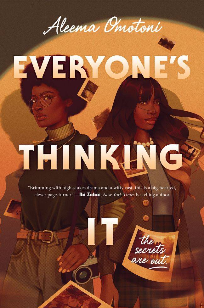 cover of everyone's thinking it by aleema omotoni