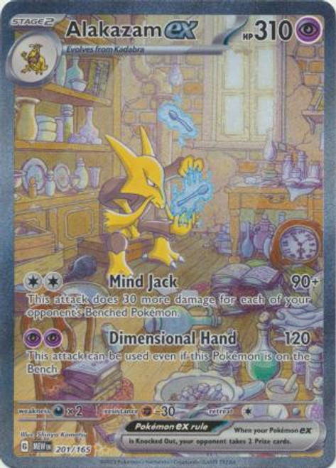 Scarlet & Violet 151 201/165 Alakazam ex