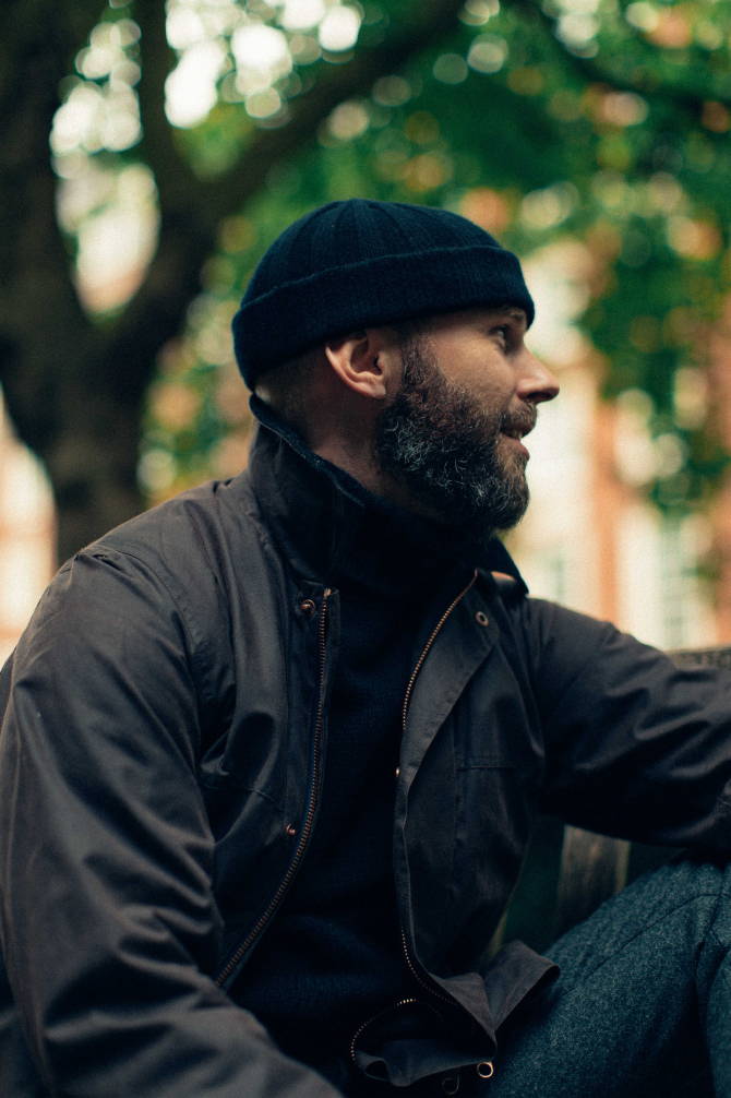 KC OG Corduroy Hat- Black/Cream by Made Mobb
