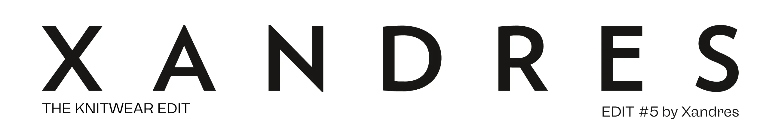 Logo of Xandres, a fashion brand.