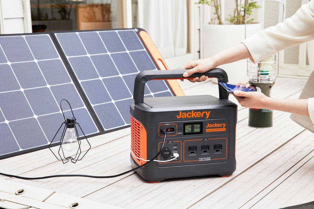 ポータブル電源 ソーラーパネル セット|Jackery Solar Generator 