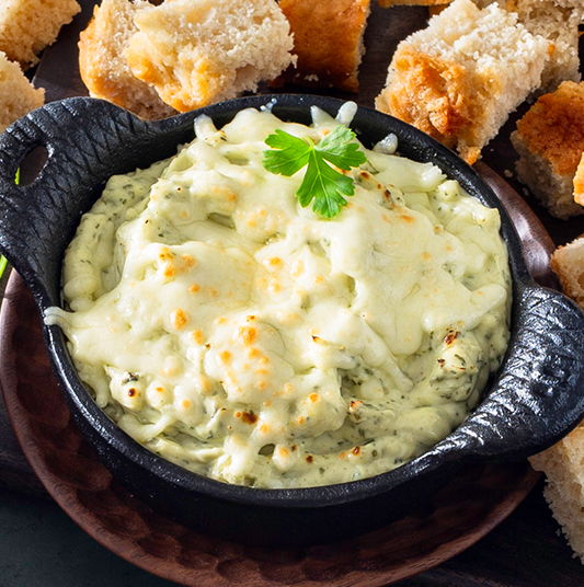 artichoke & spinach warm dip recipe