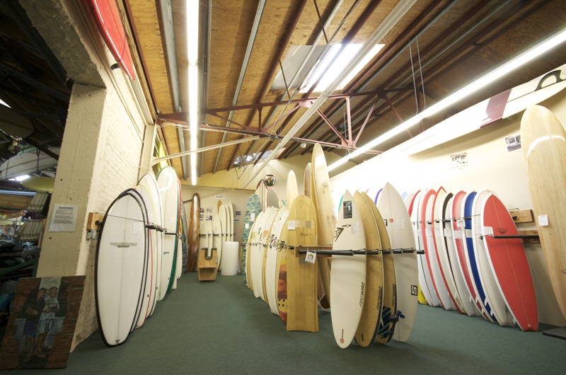 Surfn' Wear Beach House Surfboard Room in Shop