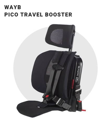 Wayb Pico Travel Booster with Travel Bag