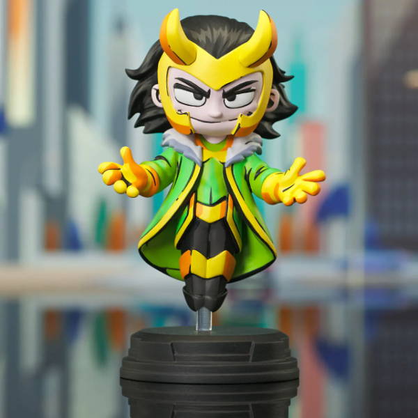 Loki Animated Style Statue