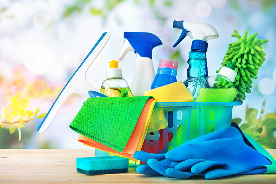 cleaning supplies