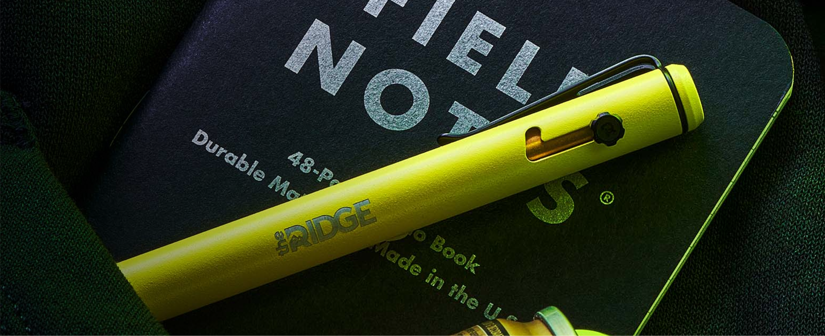 ridge hyper lime bolt action pen