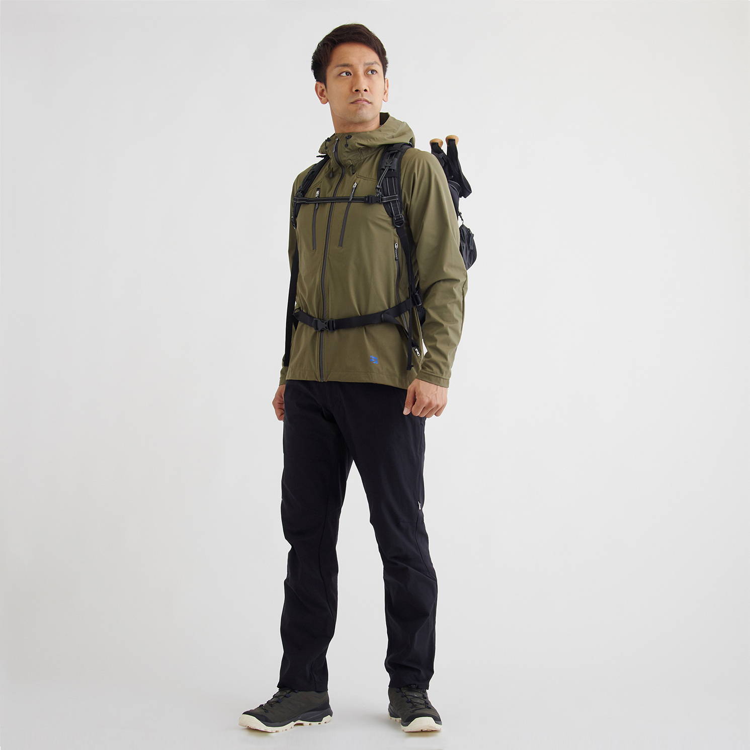 finetrack（ファイントラック）/フロウラップフーディ/カーキ/MENS