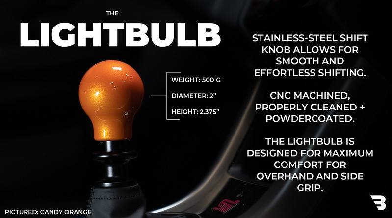 Lightbulb Shift Knob