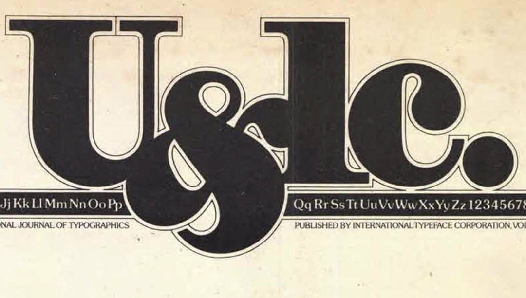 Upper and Lower Case, the International Journal of Typographics