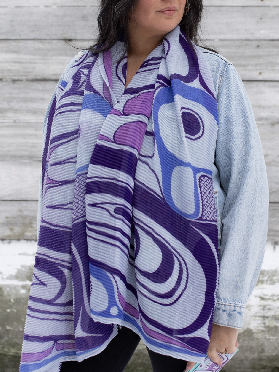 Butterfly Eco Scarf by Morgan Asoyuf