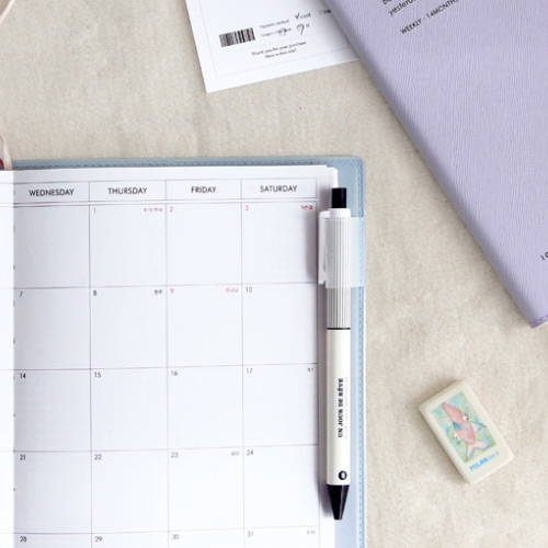 Pen holder - 2020 Simple medium dated weekly planner scheduler