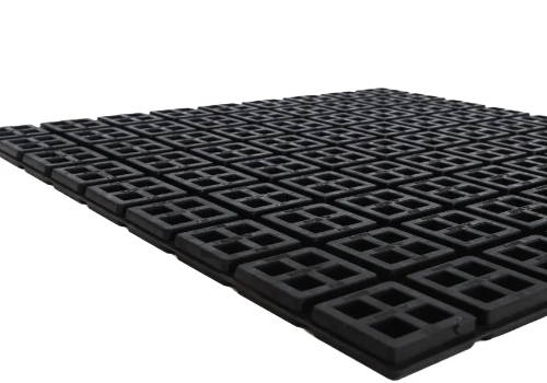 isolation pads for server rack