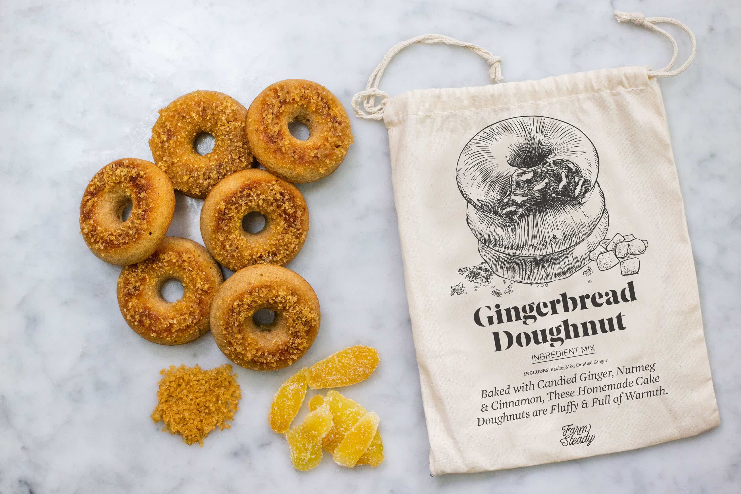 How to Make Gingerbread Doughnuts