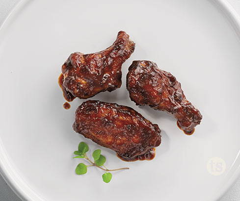 smoky bacon bbq wings