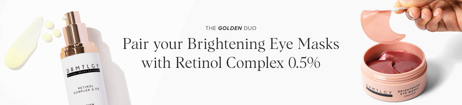 Pair Brightening Eye Masks with Retinol Complex 0.5%