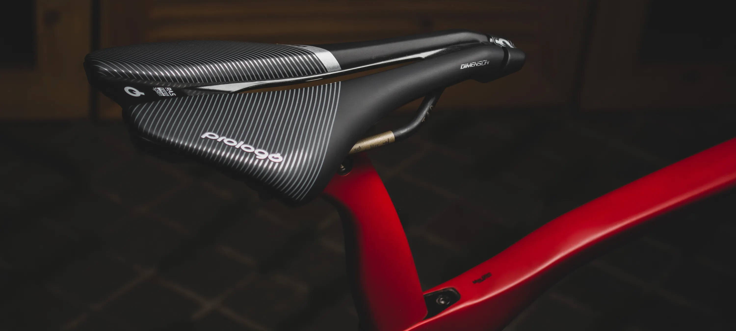 thumbnail image 2 of Prologo Dimension 143 T4.0 Triathlon Saddle – Black, Synthetic, Road & Mountain Bike 2 of 6