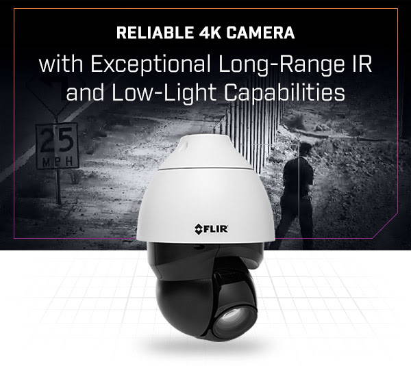 FLIR Quasar 4K IR PTZ Camera