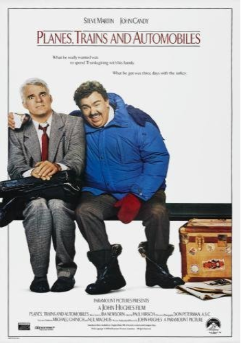 Movie poster for Planes, Trains, and Automobiles
