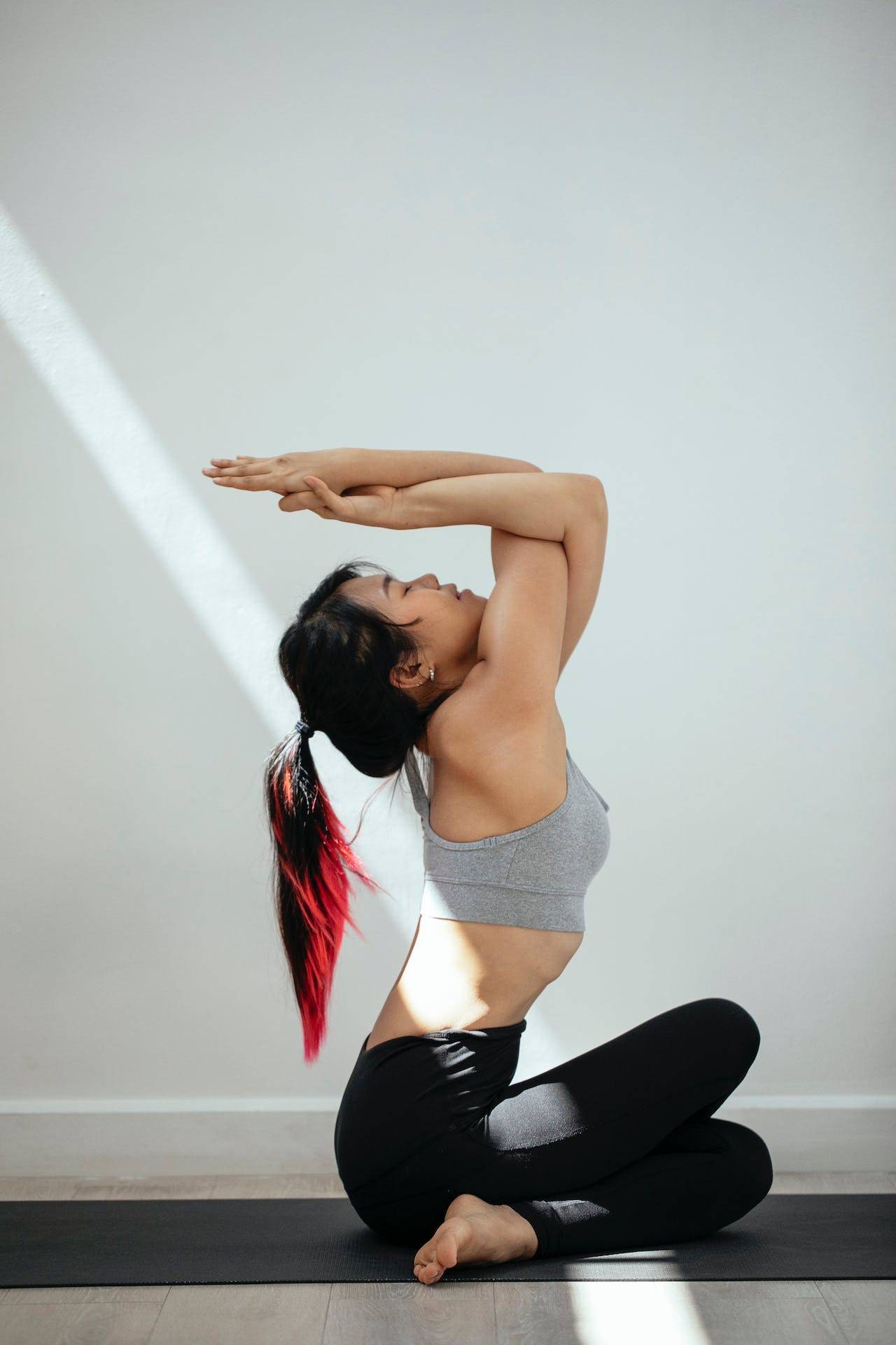 Gomukhasana Yoga Pose