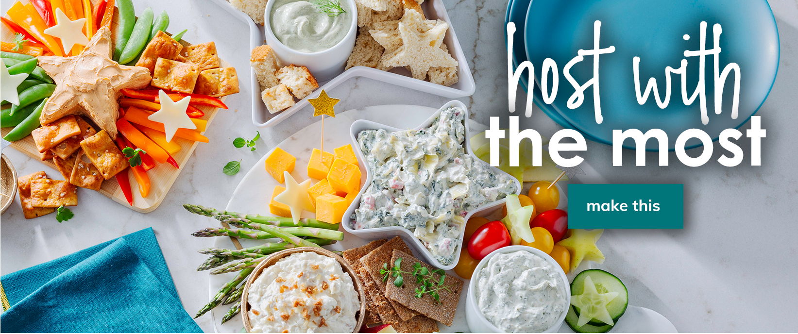 host with the most | make this charcuterie board with the charcuterie bundle | shop now