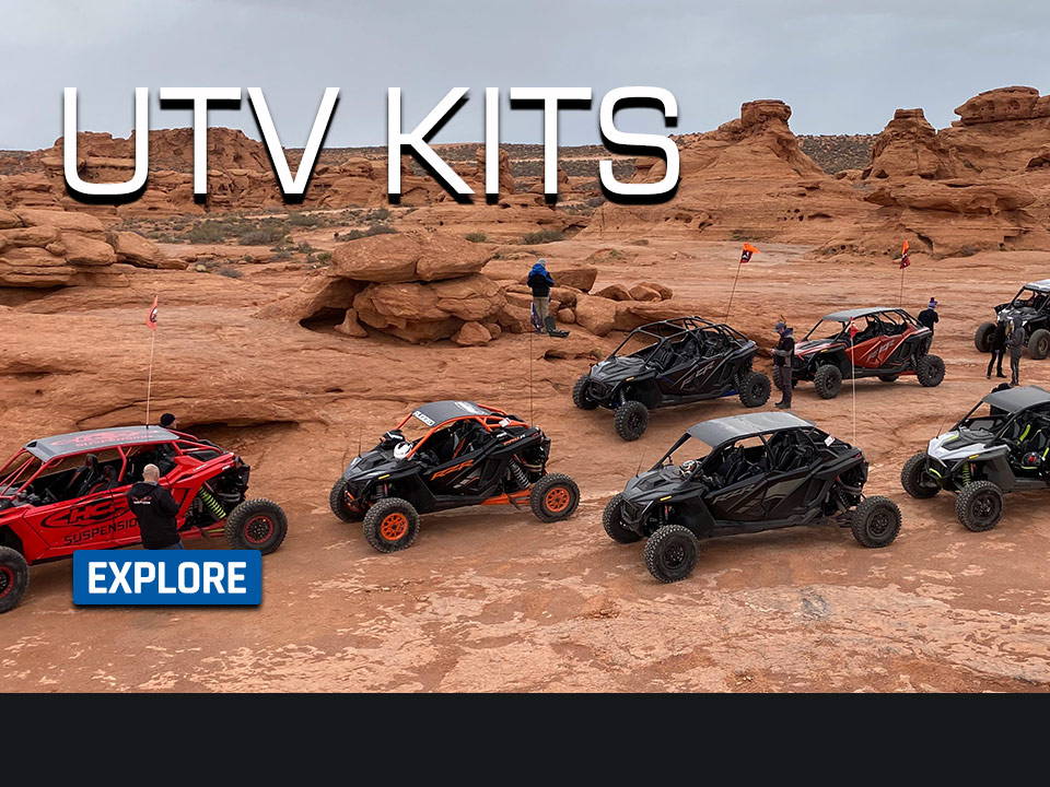 Shop UTV Kits - Shop by vehicle - Kawasaki, Can-Am, Polaris, Yamaha, Honda, Ford, Chevy, Mercedes, RAM, Toyota, Subaru
