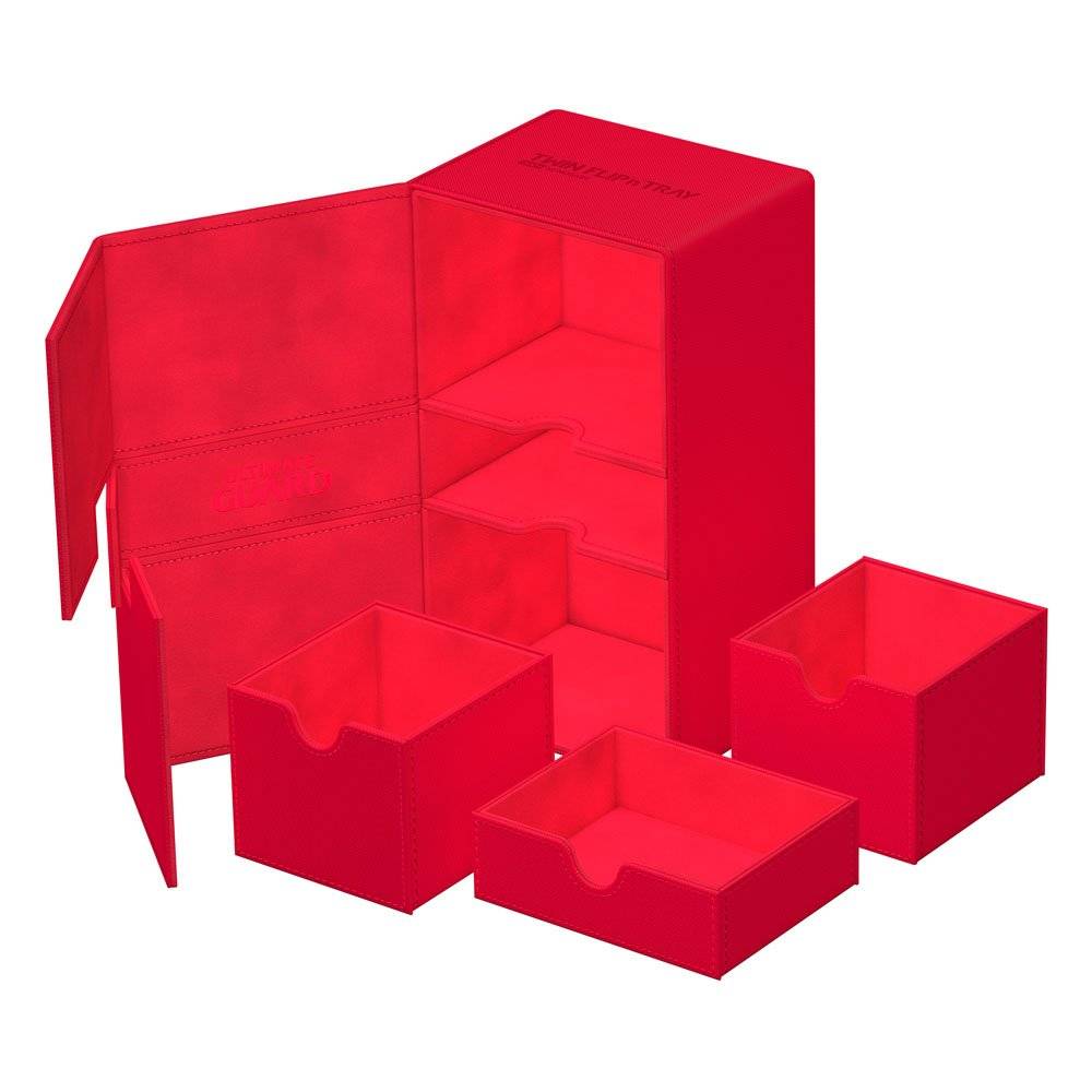 Twin Flip`n`Tray 200+ XenoSkin Monocolor Red