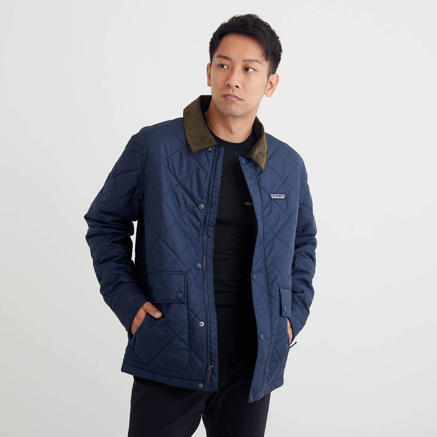 patagonia（パタゴニア）/ダイアモンドキルトジャケット/ネイビー/MENS