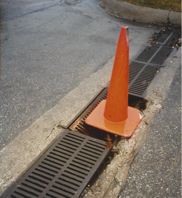 Heavy-duty grate replacement needed - damaged drain system