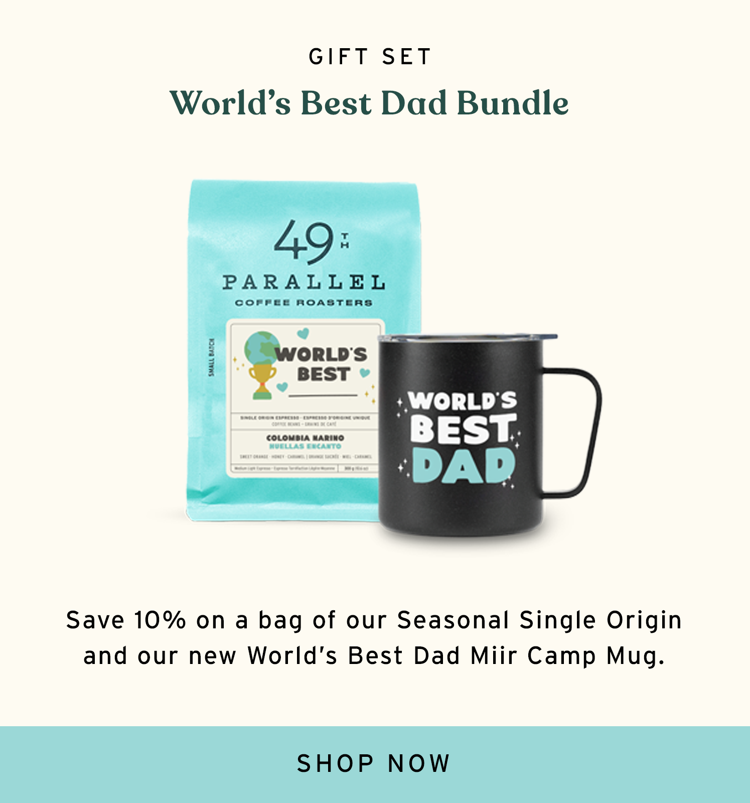 49th Parallel Coffee Roasters - World's Best Dad Bundle