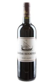Bottle of Château Beychevelle red wine from Saint-Julien.