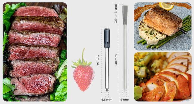 The MeatStick Chef designed for smaller meat cuts with Home Cooking Versatility