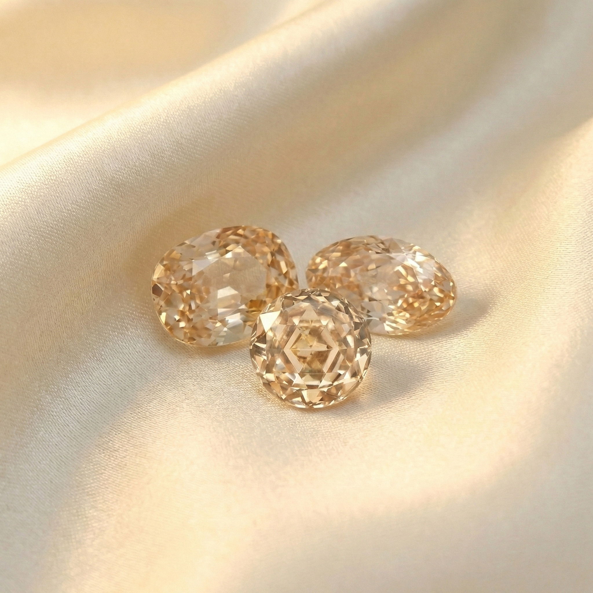 Champagne Lab Diamonds