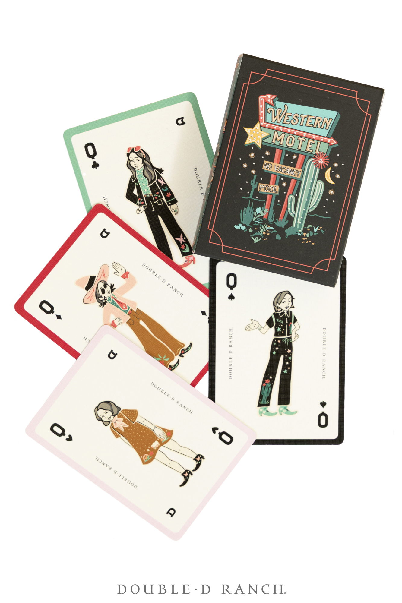 Double D Ranch playing cards from the 2025 Addiction Meet Up.
