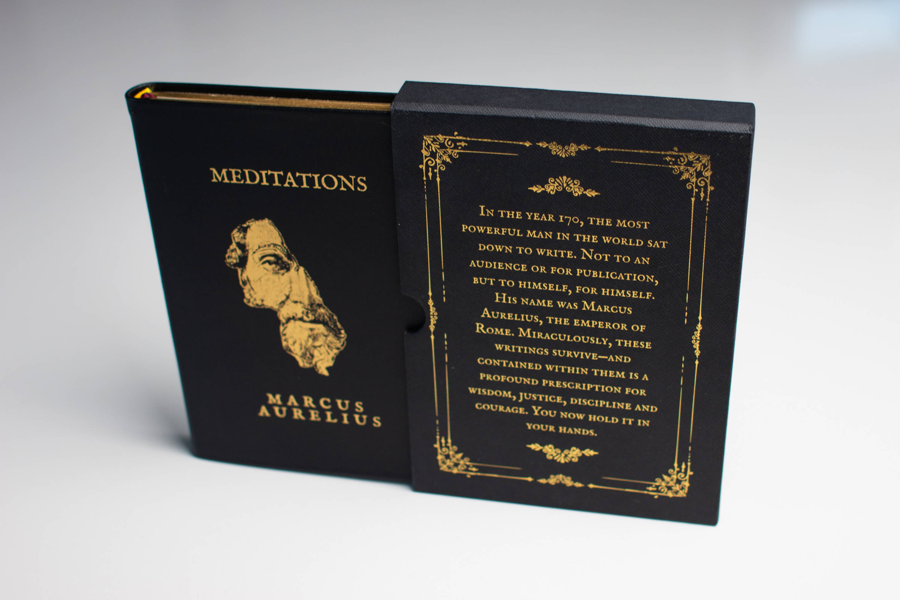 Meditations by Marcus Aurelius Deluxe Hardbound Edition