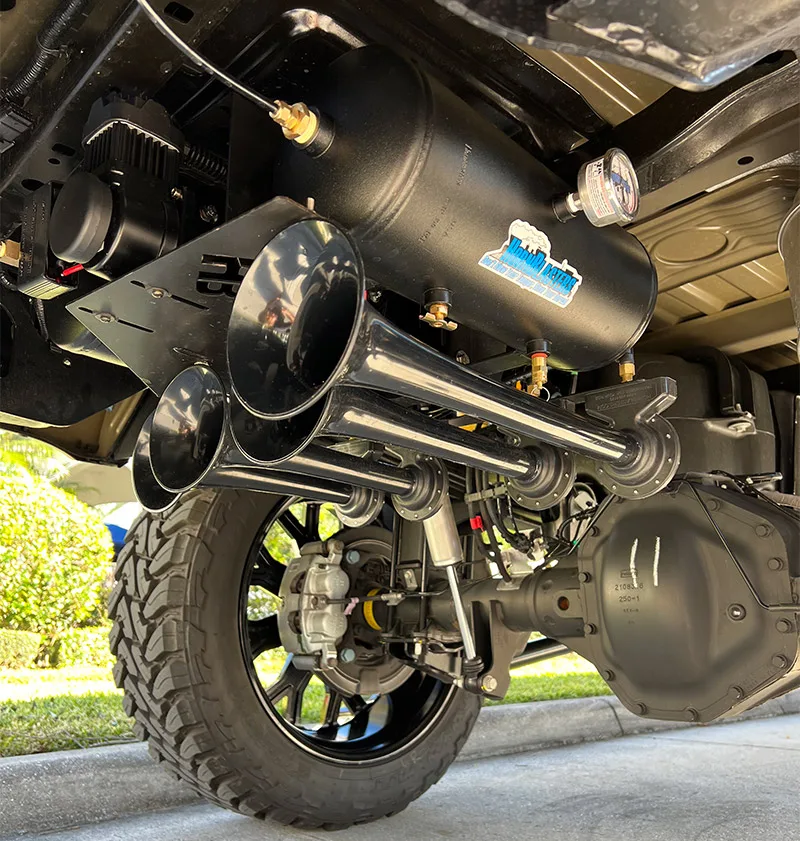 Brooks' 2022 Ford F350 Train Horn Install