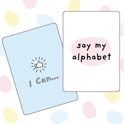 I can... say my alphabet