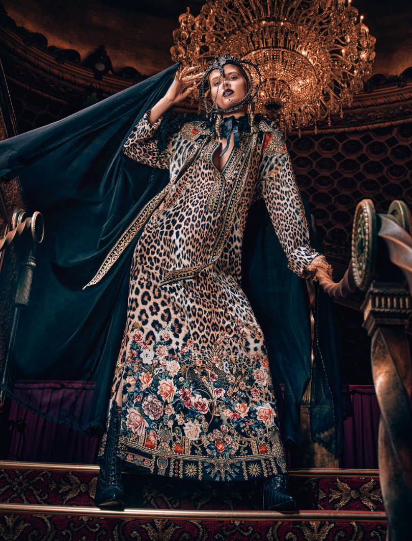 camilla leopard print dress