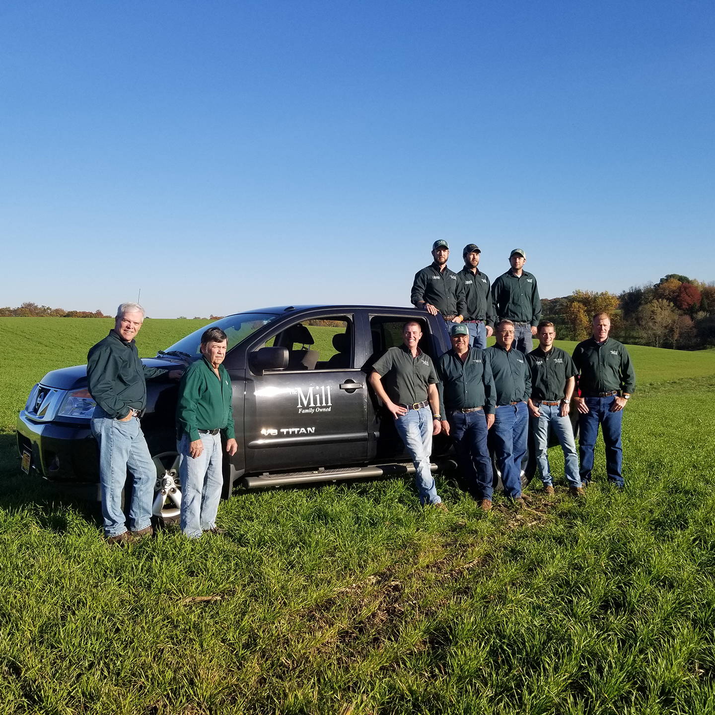 The Mill, agronomy team, agronomists, crops, fertilizer applicators