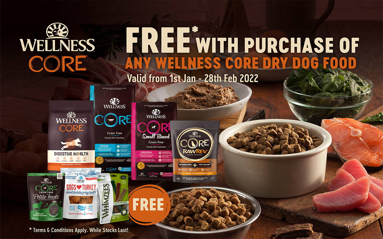 Wellness Core Dog Food Promotion with Free Gift
