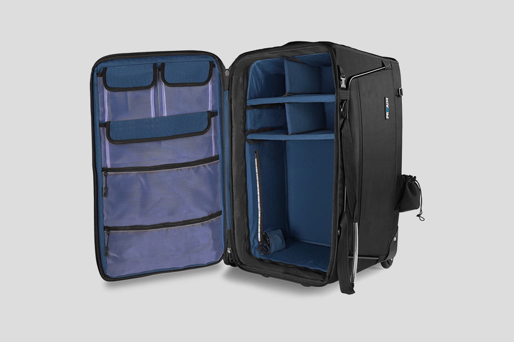 Proaim Cine Cube Mobile Audio Workstation Bag | Trolley System with Outdoor Wheels