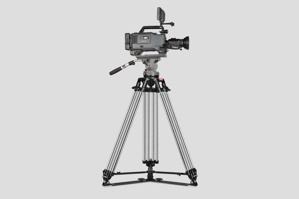 Proaim Heavy-Duty 150mm Tripod Stand with Spreader | Payload - 250kg / 551lb