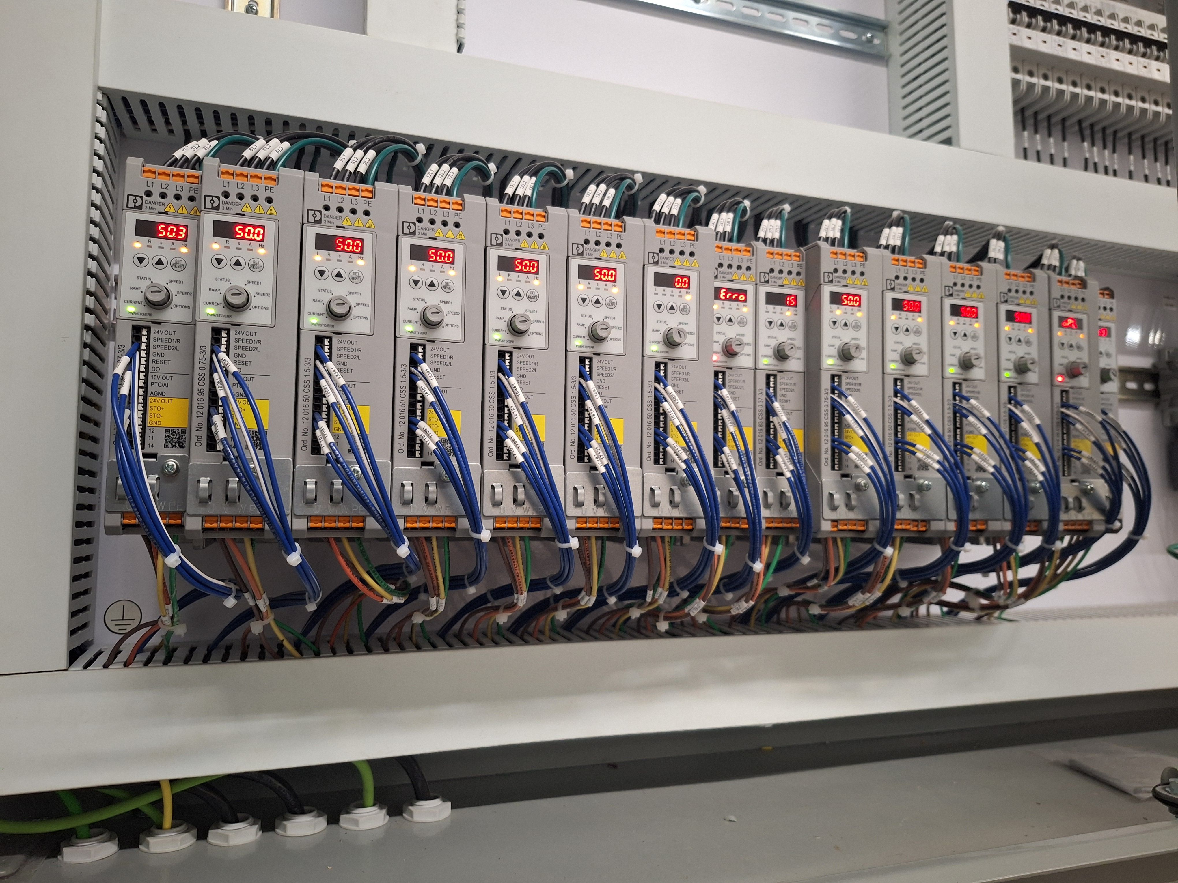 Custom wiring in a HOJ built control panel